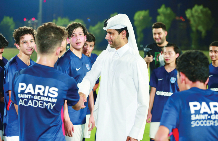 Paris SaintGermain Academy Qatar keeps local football community