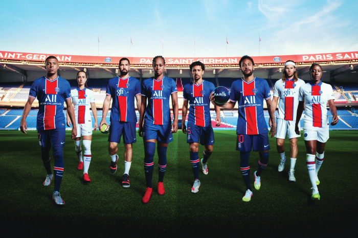 PSG’s homeaway jersey 20/21 now available at PSG store at Villaggio