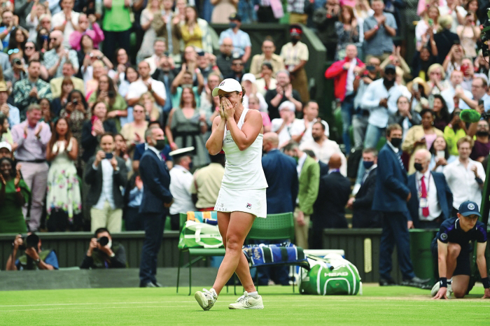 Aussie legend told Barty 'dreams do come true' before Wimbledon triumph