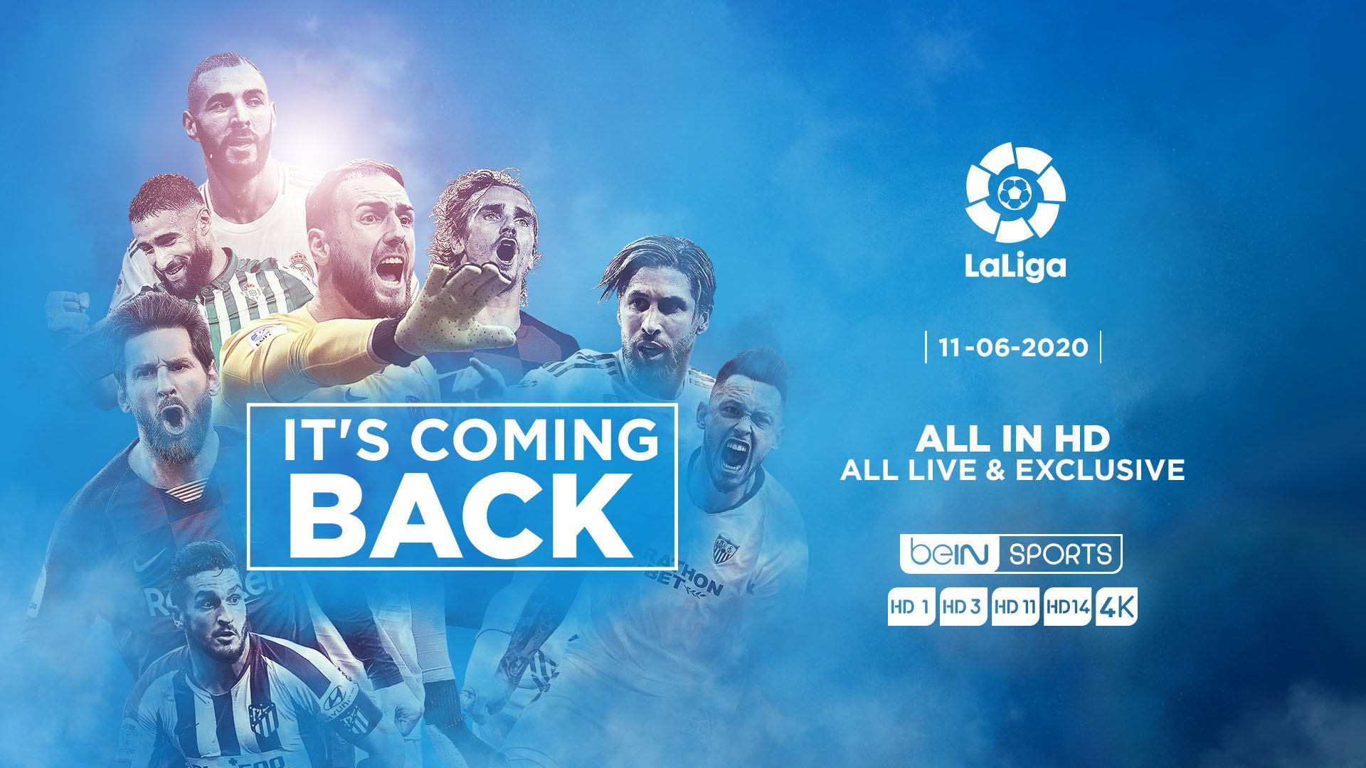 Wait is Over as Spains LaLiga returns live and exclusively on beIN SPORTS 